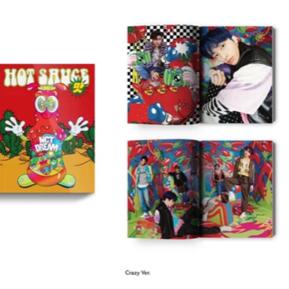 NCT DREAM HOT SAUCE CRAZY VERSION ALBUM